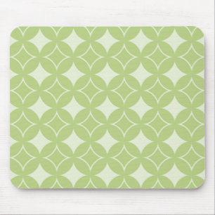 Tapis De Souris Motif shippo vert olive