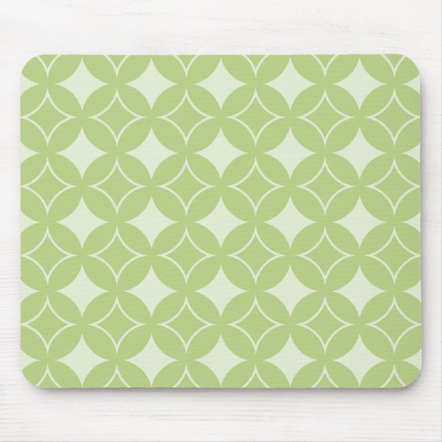 Tapis De Souris Motif shippo vert olive (Devant)