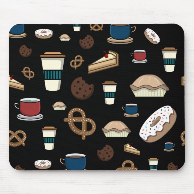 Tapis De Souris Motif Snacks (Devant)
