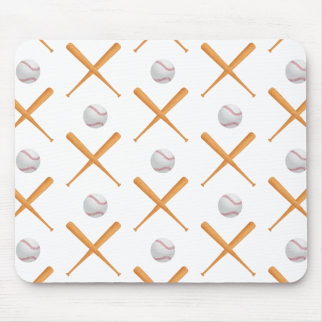 Tapis De Souris Motif sportif de baseball Batup (Devant)