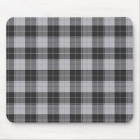 Motif tartan simple en gris