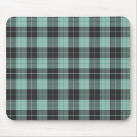 Motif tartan simple en turquoise