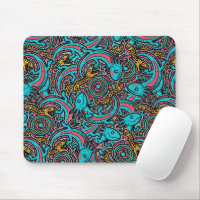 Motif tribal aztèque Xolotl Axolotl mythologie boh