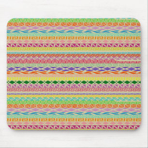 Tapis De Souris Motif tribal coloré
