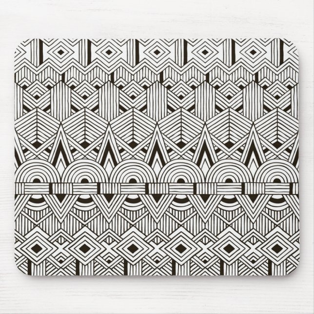 Tapis De Souris Motif tribal inspiré (Devant)