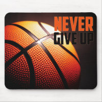 Motivation du basket-ball - ne jamais abandonner