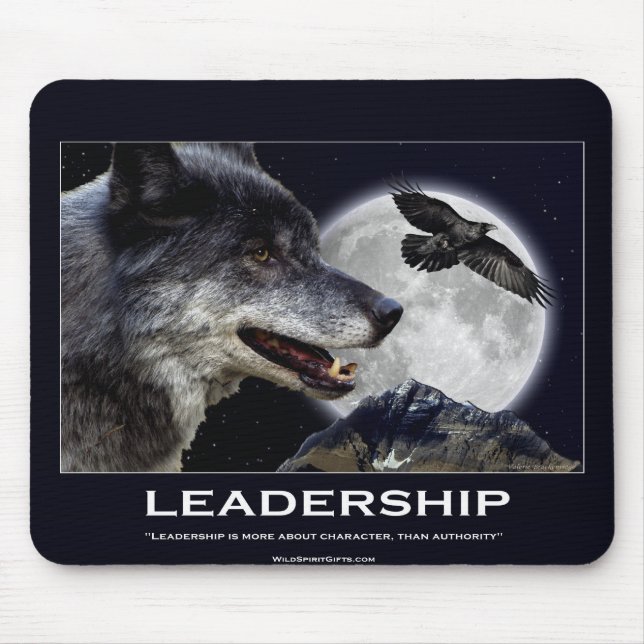 Tapis De Souris Motivation du leadership (Devant)