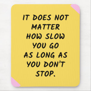 Tapis De Souris Motivation du succès / Citation inspirante