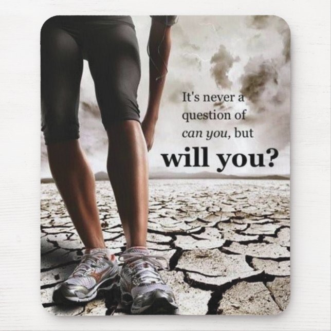 Tapis De Souris Motivation gym (Devant)