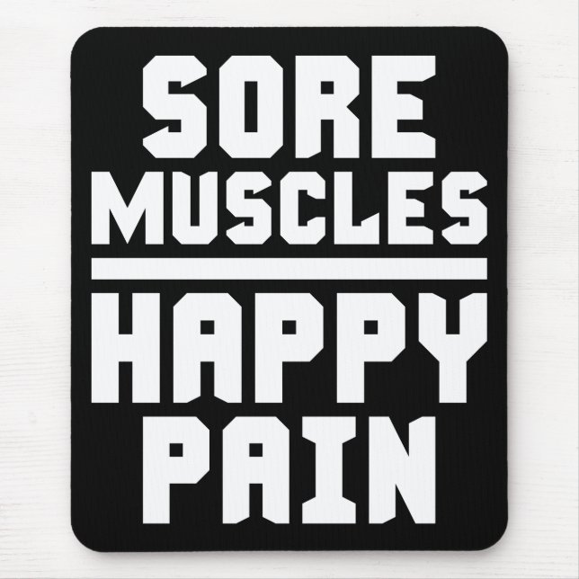 Tapis De Souris Motivation gym (Devant)