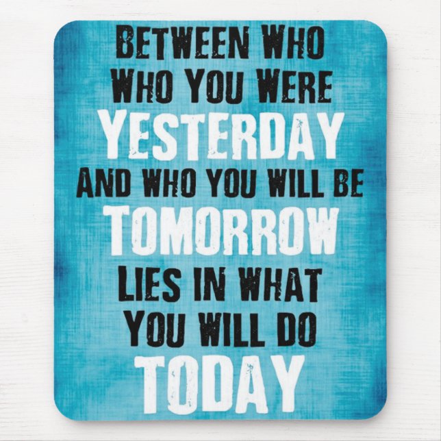 Tapis De Souris Motivation gym (Devant)