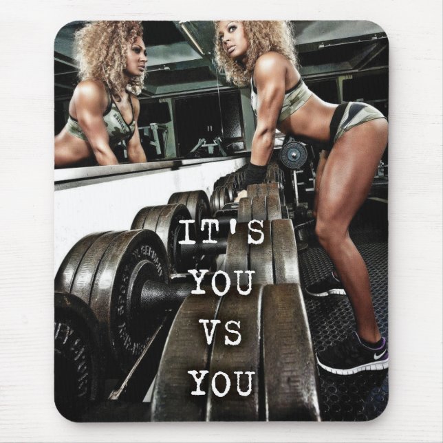 Tapis De Souris Motivation gym (Devant)