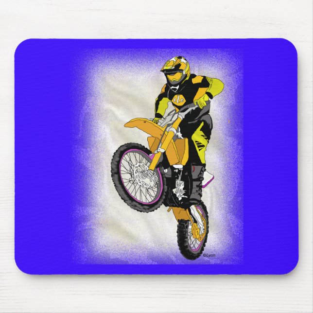 Tapis De Souris Motocross 410 (Devant)