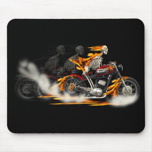 Tapis De Souris Motocyclette motocyclette motocyclette motocyclett (Devant)
