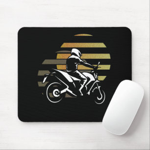 Tapis De Souris Motorcycliste
