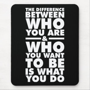 Tapis De Souris Mots Motivationnels