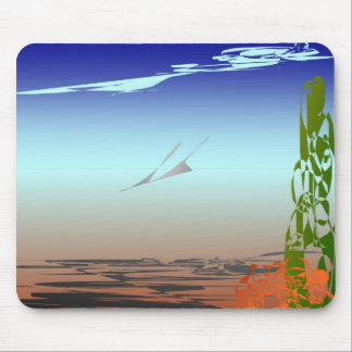 Tapis De Souris Mouche de Death Valley au-dessus de Mousepad