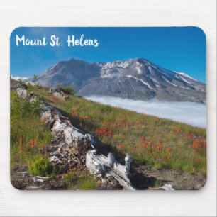 Tapis De Souris Mount Saint Helens Spring Flowers