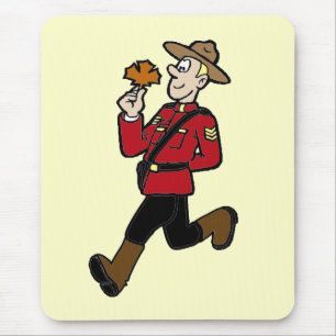 Tapis De Souris Mountie canadien