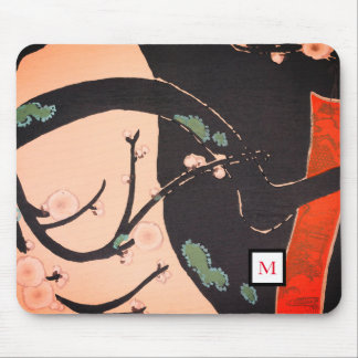 TAPIS DE SOURIS MOUSE PAD CHERRY BLOSSOM JAPONAIS PERSONNALISÉ INI