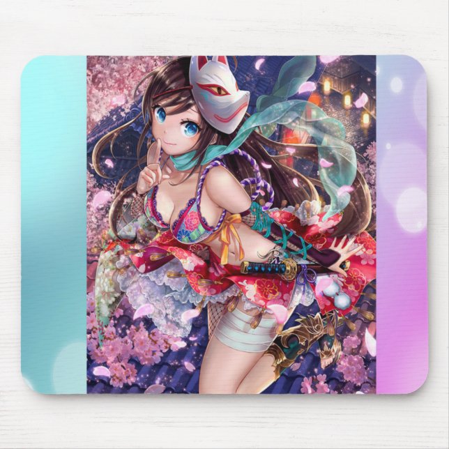 Tapis De Souris Mouse pad Girl Anime collection (Devant)