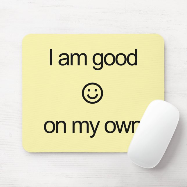 Tapis De Souris Mouse Pad with illustration and text (Avec souris)