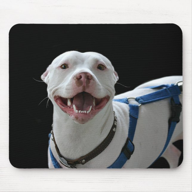 Tapis De Souris Mousepad à bull souriant (Devant)