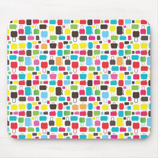 Tapis De Souris Mousepad à la mode mignon de motif de sacs (Devant)