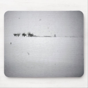 Tapis De Souris Mousepad à neige minimale