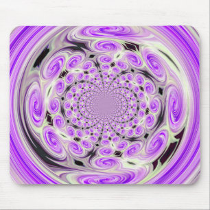 Tapis De Souris Mousepad à nuage mauve