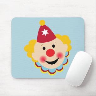 Tapis De Souris Mousepad à visage clown