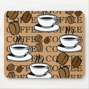 Tapis De Souris Mousepad, amateur de café