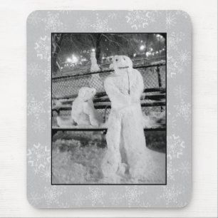 Tapis De Souris Mousepad, 'amis de l'hiver'