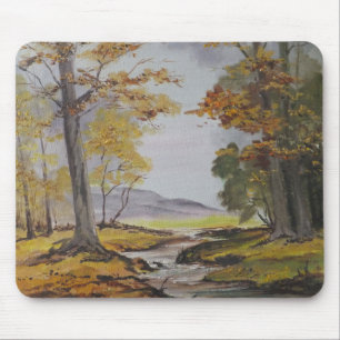 Tapis De Souris Mousepad Ann Hayes Painting Forest Stream