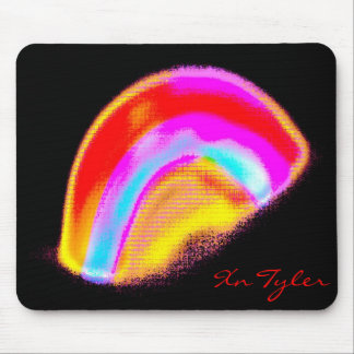 Tapis De Souris Mousepad au néon de boule de gomme