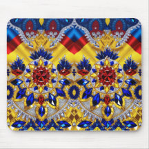 Mousepad aux couleurs roumaines