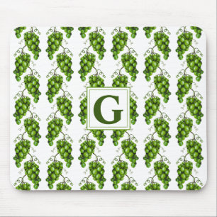 Tapis De Souris Mousepad aux raisins verts