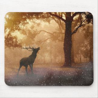 Tapis De Souris Mousepad avec cerf / Mousepad Hirsch