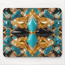 Mousepad avec design aux couleurs des Bahamas