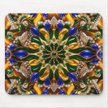 Mousepad avec design couleur Brésil