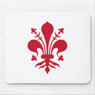 Tapis De Souris Mousepad avec drapeau de Florence, Toscane