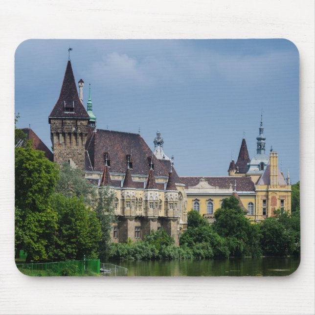 Tapis De Souris Mousepad avec le château de Vajdahunyad à Budapest (Devant)