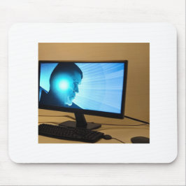 Tapis De Souris Mousepad avec un homme au design informatique