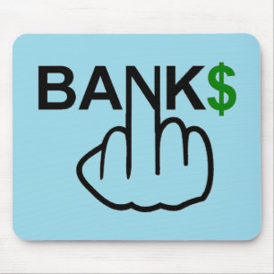 Tapis De Souris Mousepad Banks corrompu