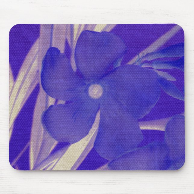 Tapis De Souris Mousepad bleu violet (Devant)