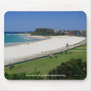 Tapis De Souris Mousepad Coolangatta Beach Queensland Australie