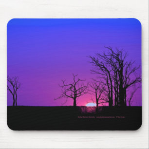 Tapis De Souris Mousepad - coucher du soleil