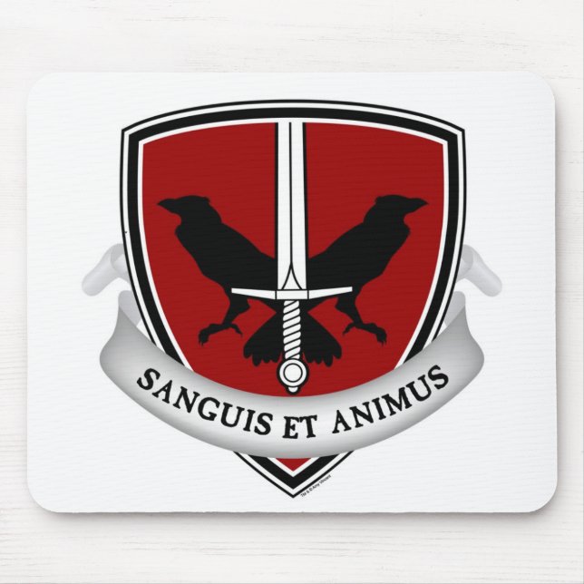Tapis De Souris Mousepad d'académie d'Evernight -- crête d'école (Devant)