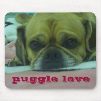 Tapis De Souris Mousepad d'amour de Puggle