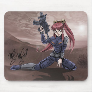 Tapis De Souris mousepad d'anime d'assaut
